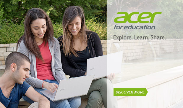 banner Acer for Education desk